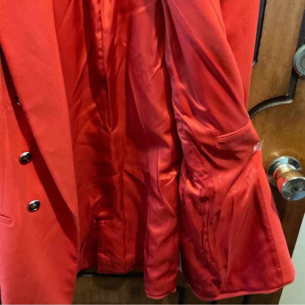 ZARA Orange Blazer Size AU 14 $18 🧡 - Picture 6 of 16